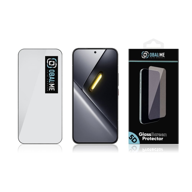 TOK: ME 5D edzett üveg a Xiaomi Poco X8 Pro Max-hoz, fekete