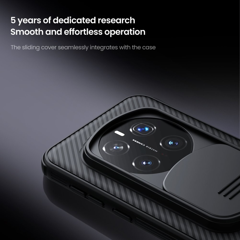 Nillkin CamShield PRO hátlap a Honor Magic7 Pro fekete színű készülékhez