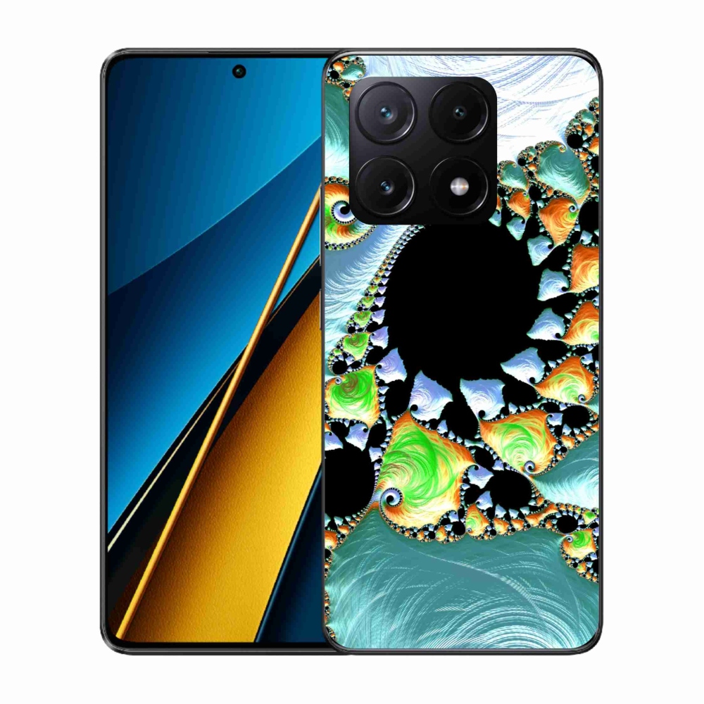 Gél borítás mmCase a Xiaomi Poco X6 Pro 5G számára - absztrakt motívum 21