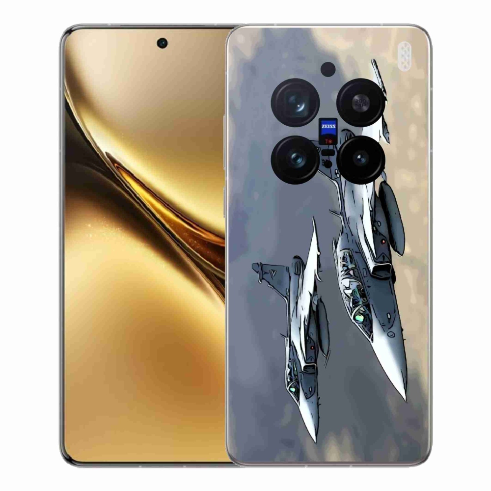 Zselés borítás mmCase a Vivo X200 Pro 5G-hez - vadászrepülők