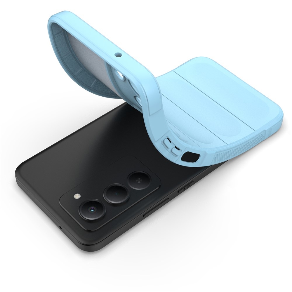 Rugg tartós zselés tok Xiaomi Redmi 15 4G (171mm) - világoskék színben