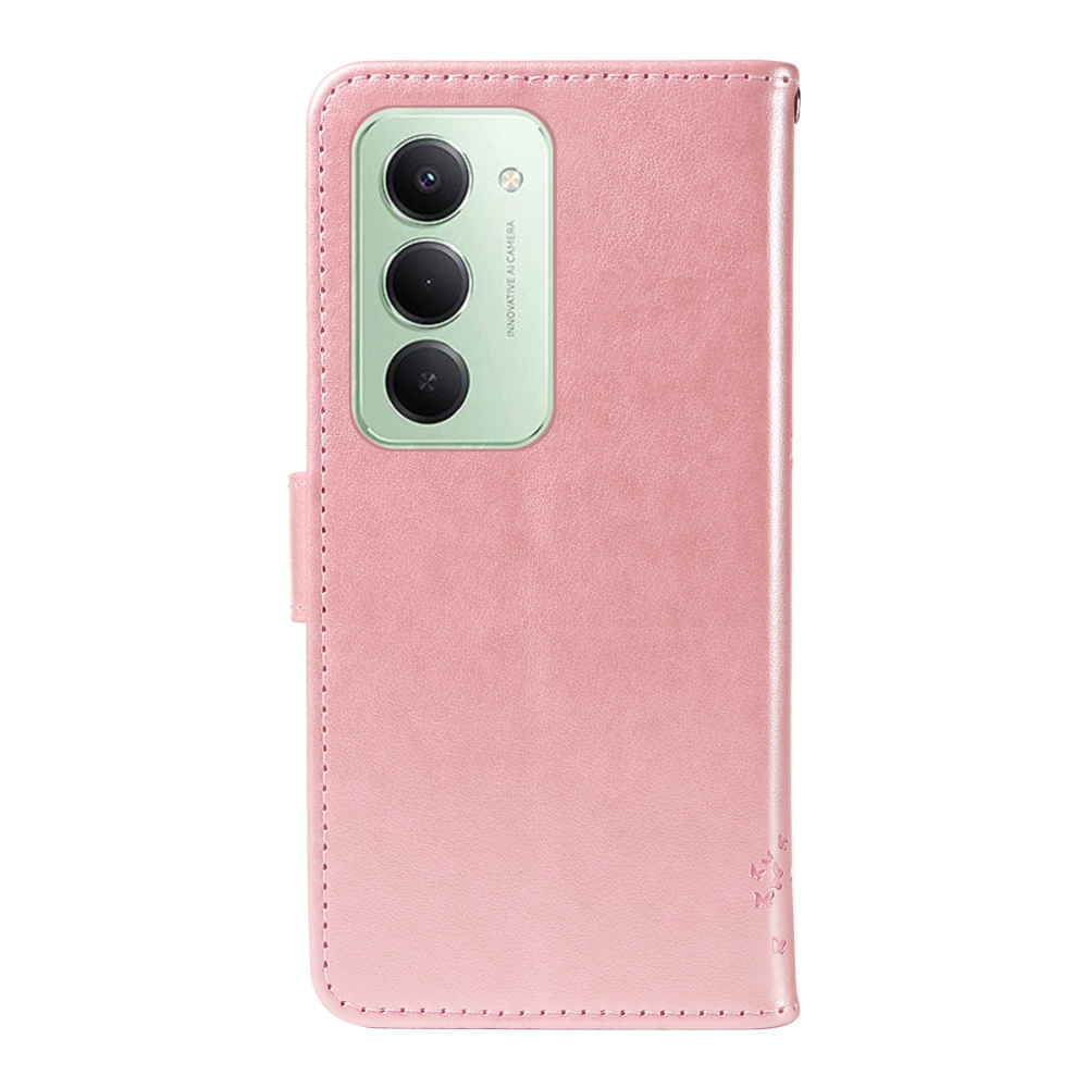 Fák könyve tok Xiaomi Redmi 15 4G (171mm) - rózsaarany