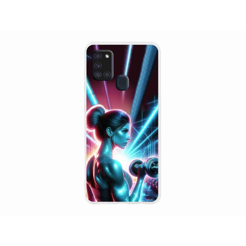 Gél borítás mmCase Samsung Galaxy A21s készülékhez - erősítés