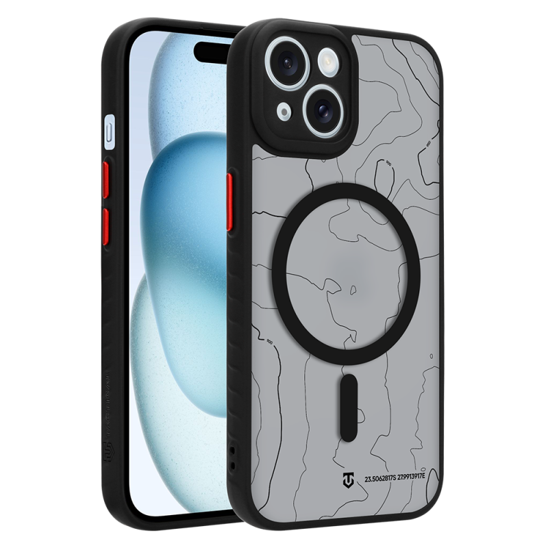 Tactical MagForce Warthog tok az Apple iPhone 15-hez, Asphalt színben
