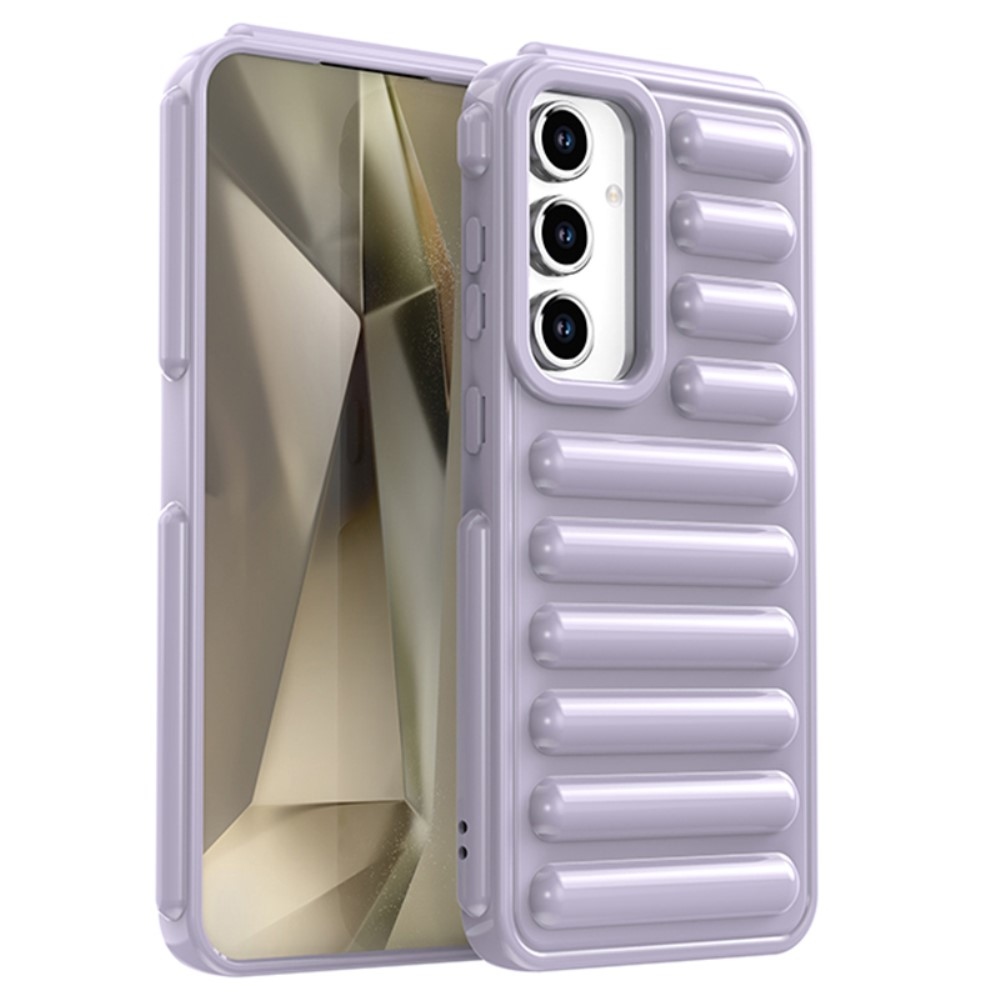 Kapszula tartós zselés tok Samsung Galaxy S24 FE készülékhez - lila