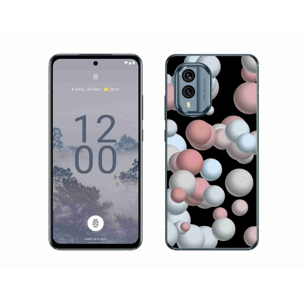 Zselés borítás mmCase a Nokia X30 5G készülékhez - absztrakt motívum 27