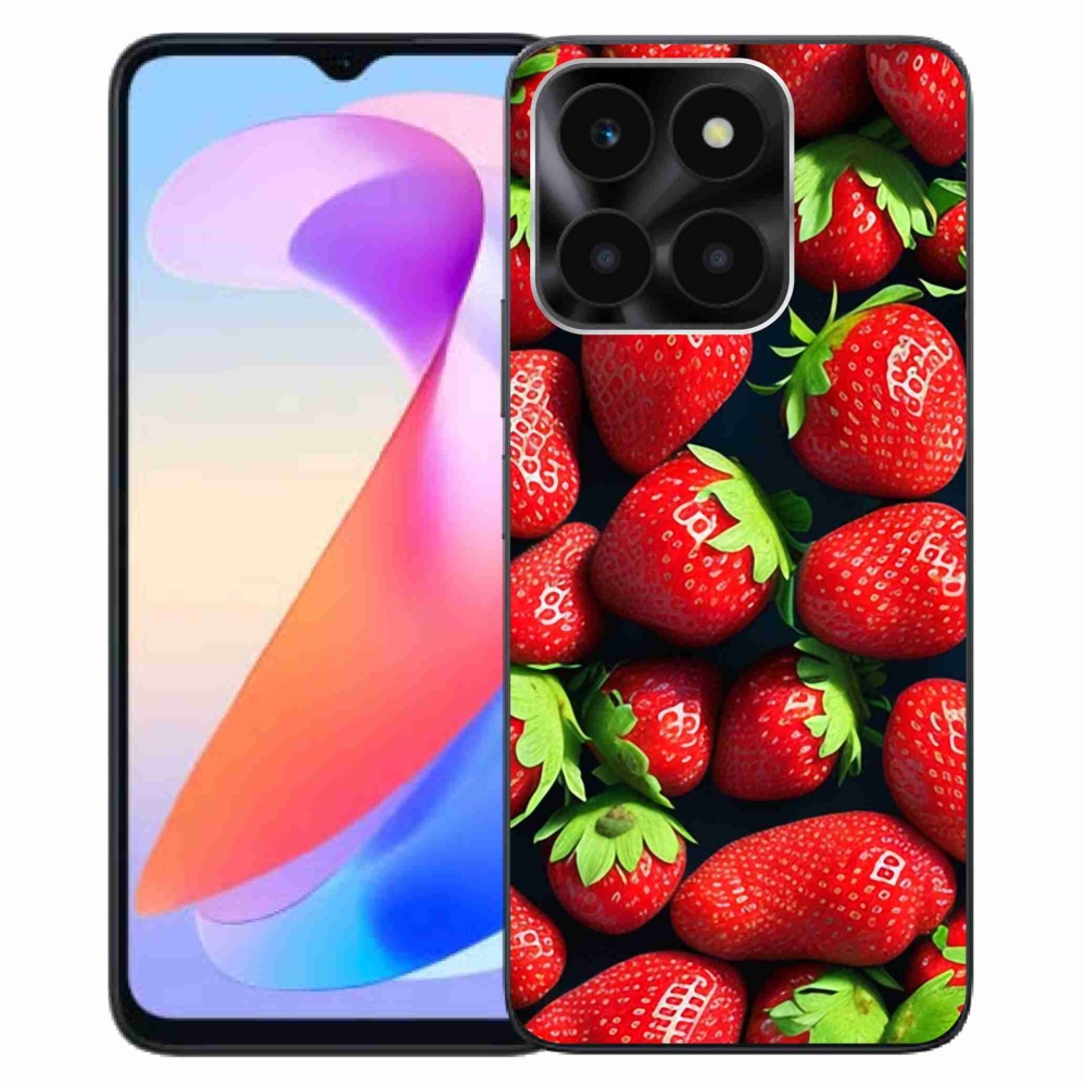 Zselés borítás mmCase a Honor X6a készülékhez - eper