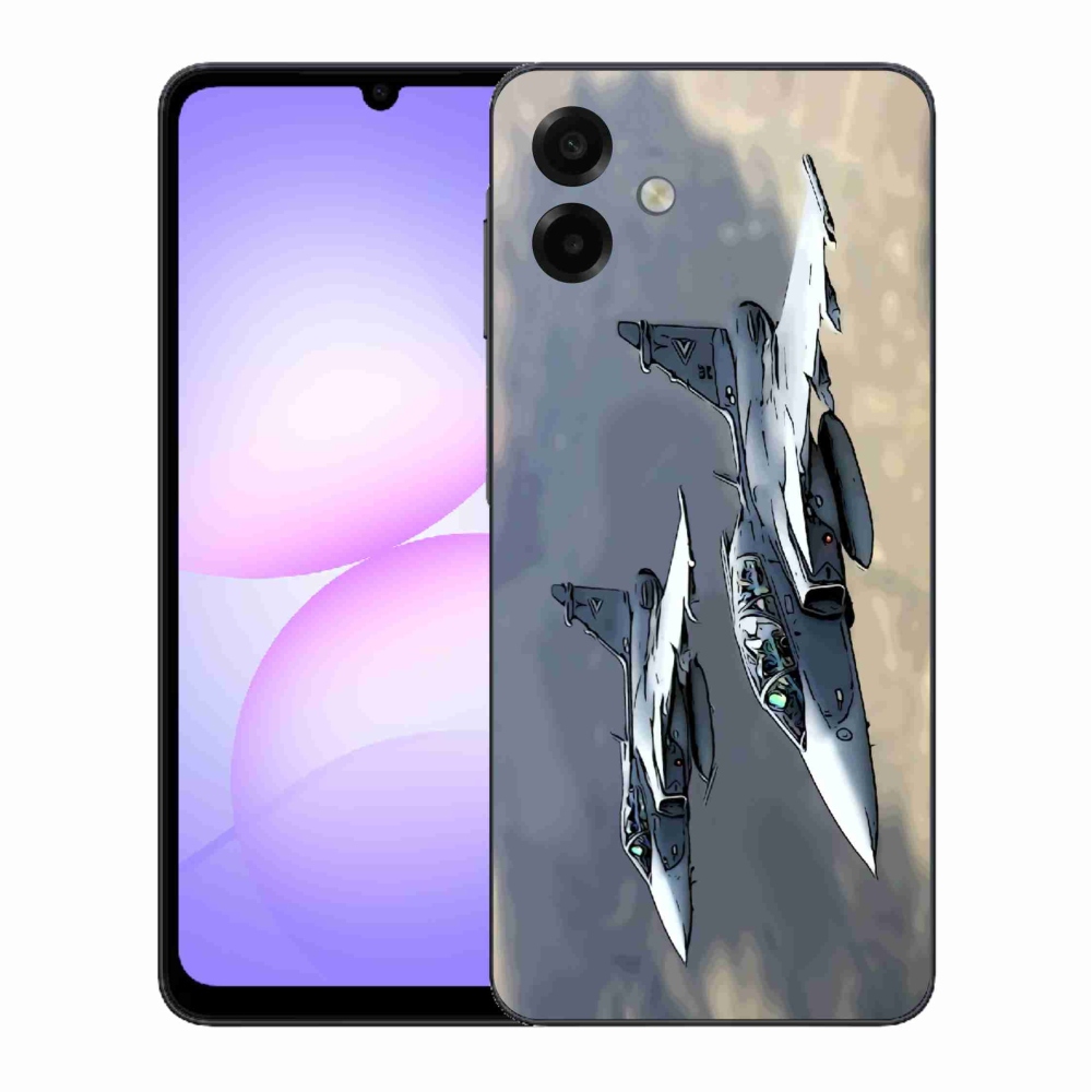 Gél borítás mmCase Samsung Galaxy A07 4G - vadászrepülők számára