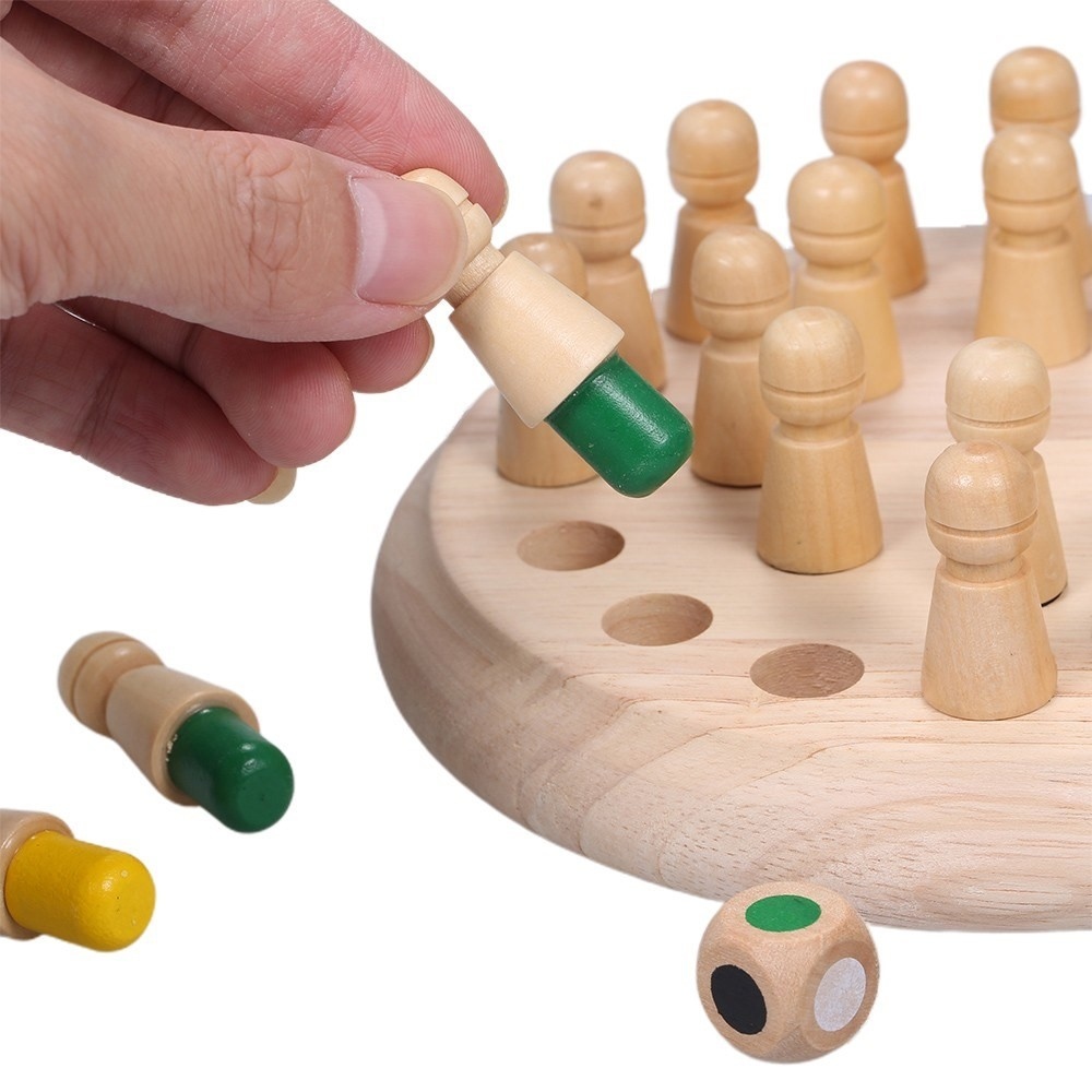 Logikai fajáték színes csapokkal a memória fejlesztéséhez