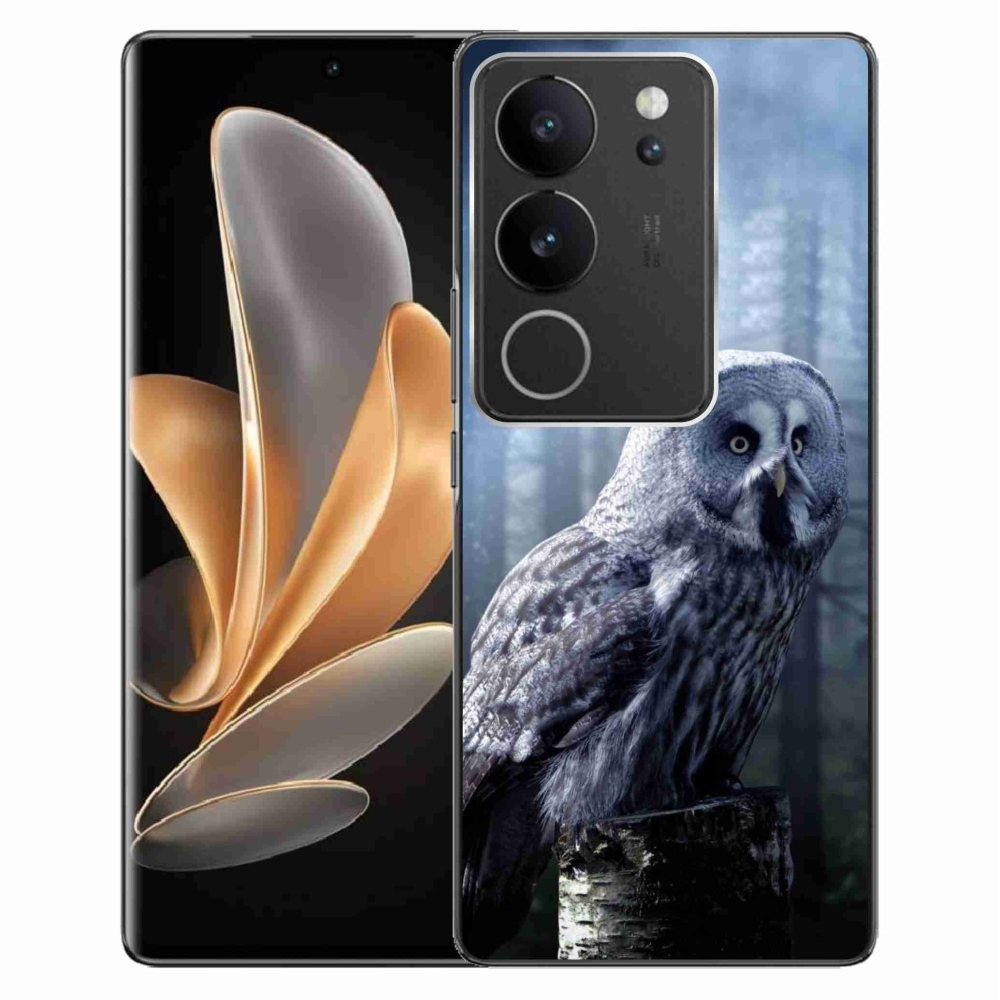 Zselés borítás mmCase a Vivo V29 5G-hez - bagoly