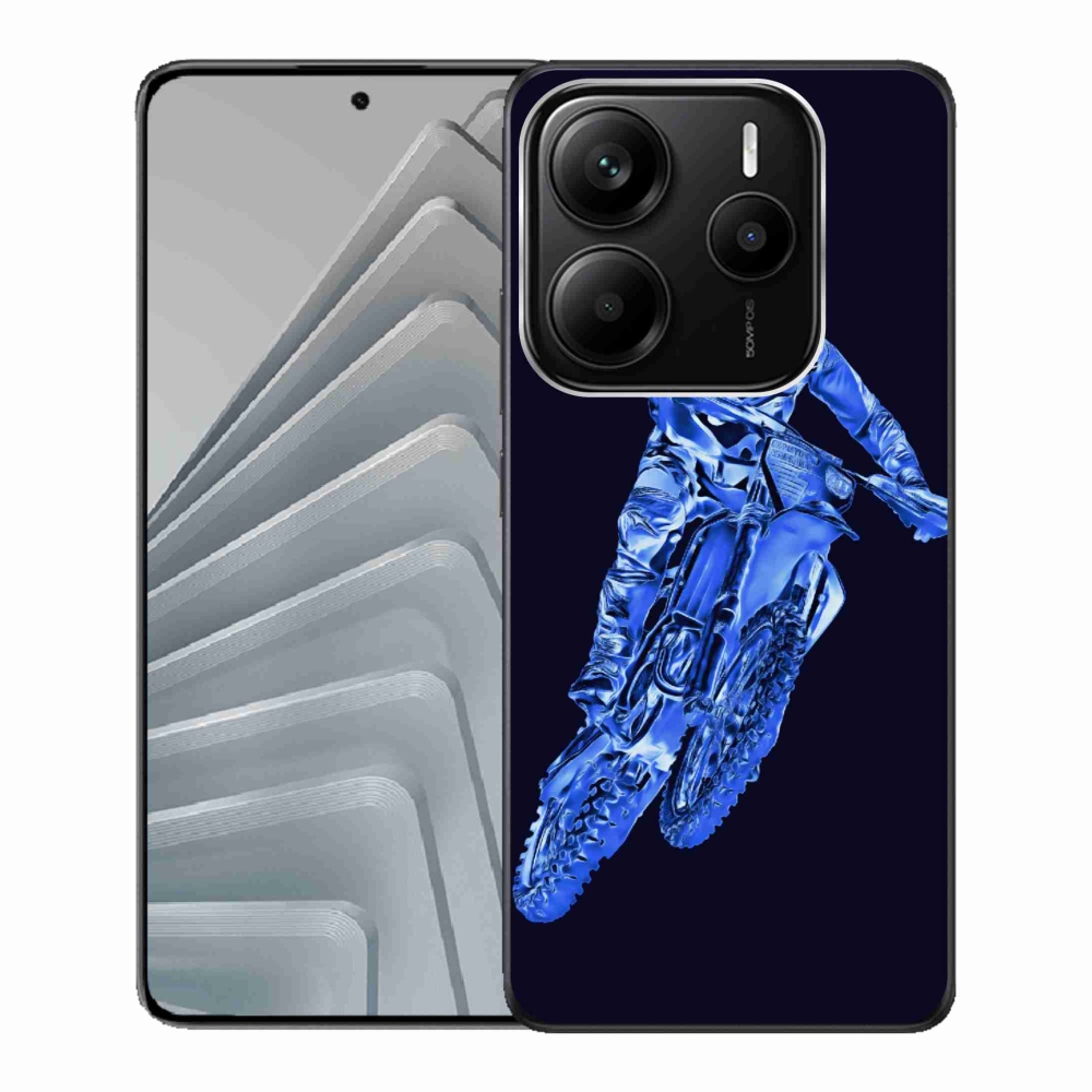 Gél borítás mmCase a Xiaomi Redmi Note 14 5G-hez - motocross 1