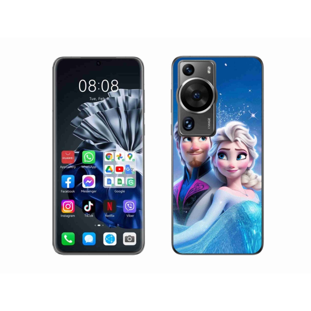 Gél borítás mmCase a Huawei P60 Pro készülékhez - ice kingdom 1