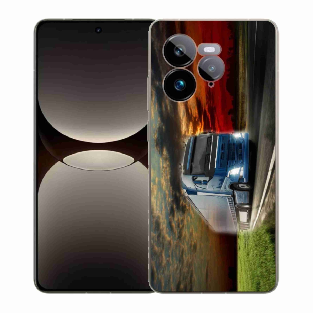 Gél borítás mmCase a Realme GT 7 Pro 5G számára - teherautó 4