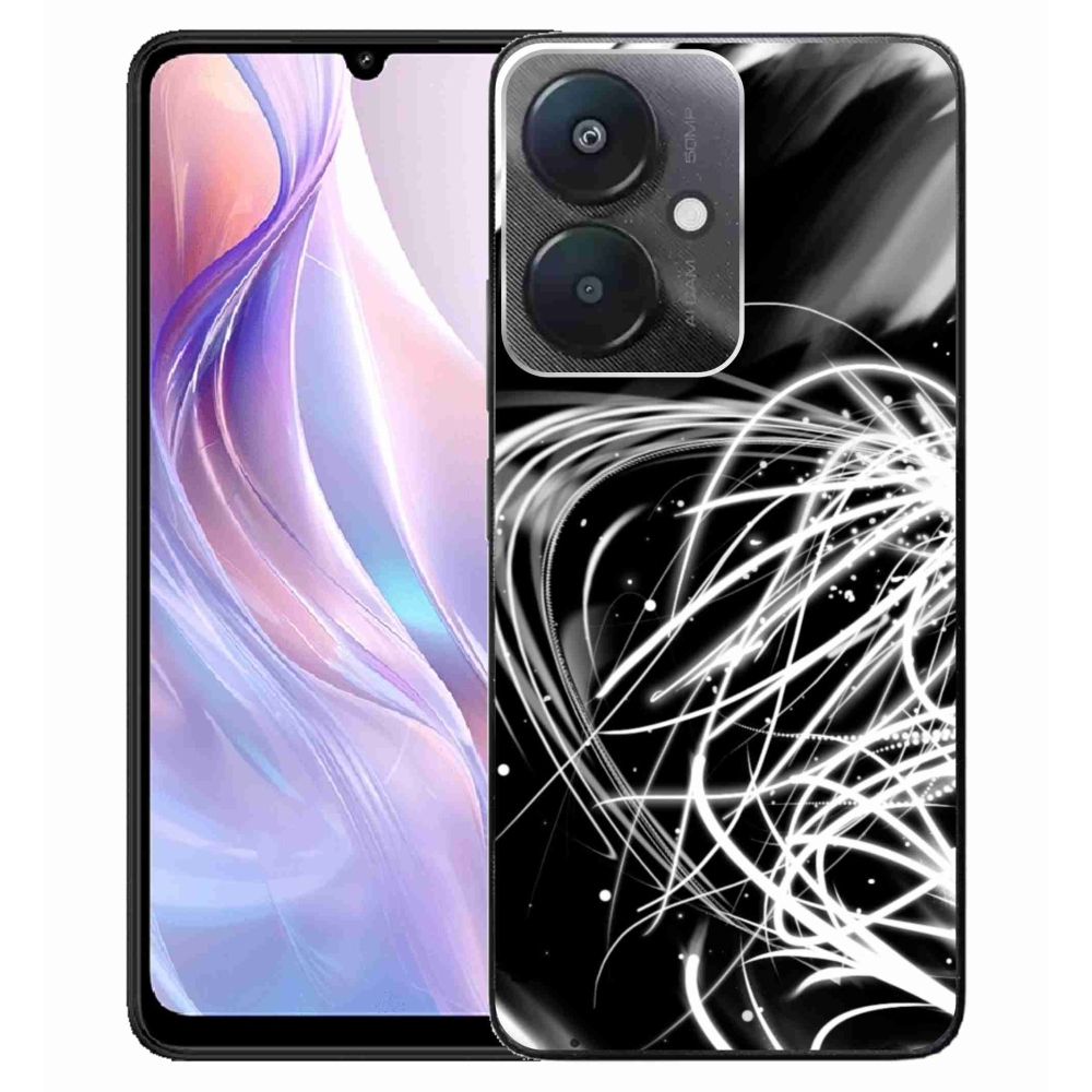 Gél borítás mmCase a Xiaomi Redmi 13C 5G számára - absztrakt 2