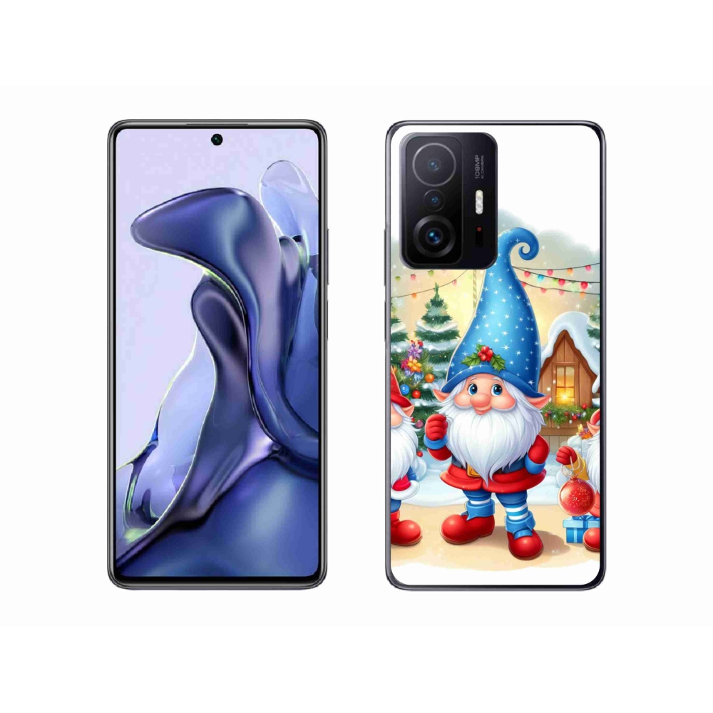 Gél borítás mmCase a Xiaomi 11T Pro számára - karácsonyi manók