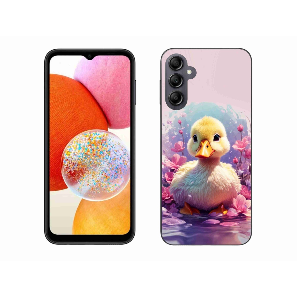 Zselés borítás mmCase Samsung Galaxy A14 4G/5G - kacsa