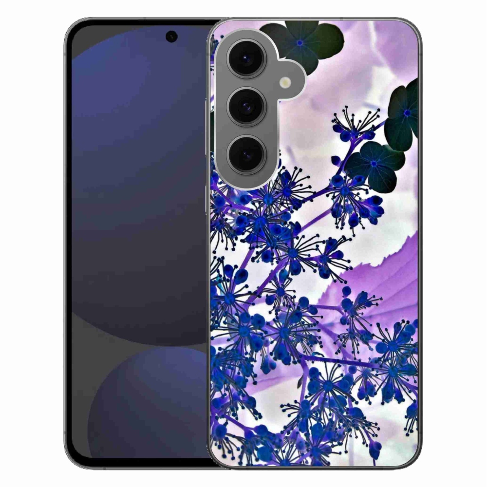 Zselés borítás mmCase Samsung Galaxy S24 FE készülékhez - hortenziavirág