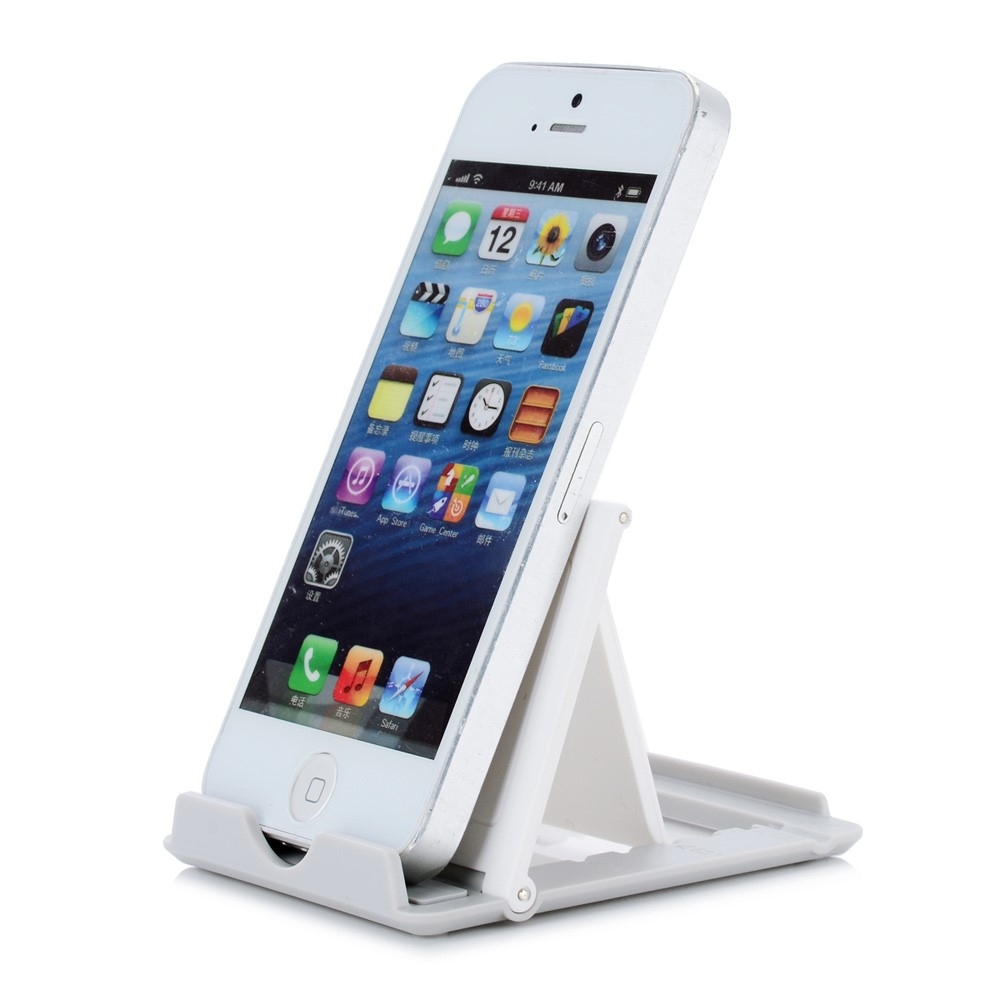 Állvány állítható állvány mobilhoz/tablethez - fehér