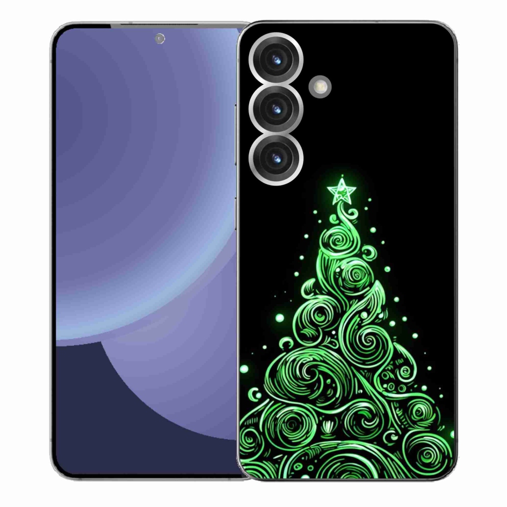 Gél borítás mmCase Samsung Galaxy S25+ - neon karácsonyfa 3