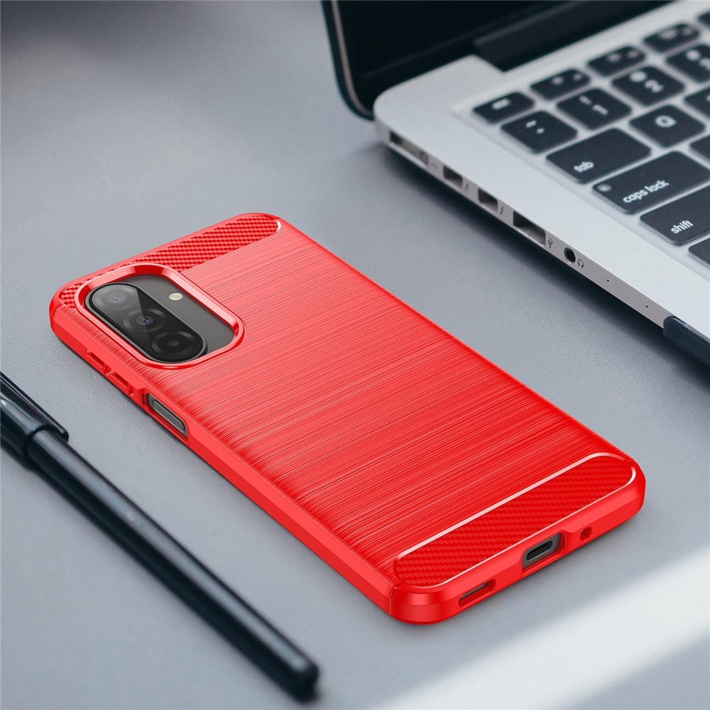 Szénálló zselés tok Samsung Galaxy A17 4G/5G - piros