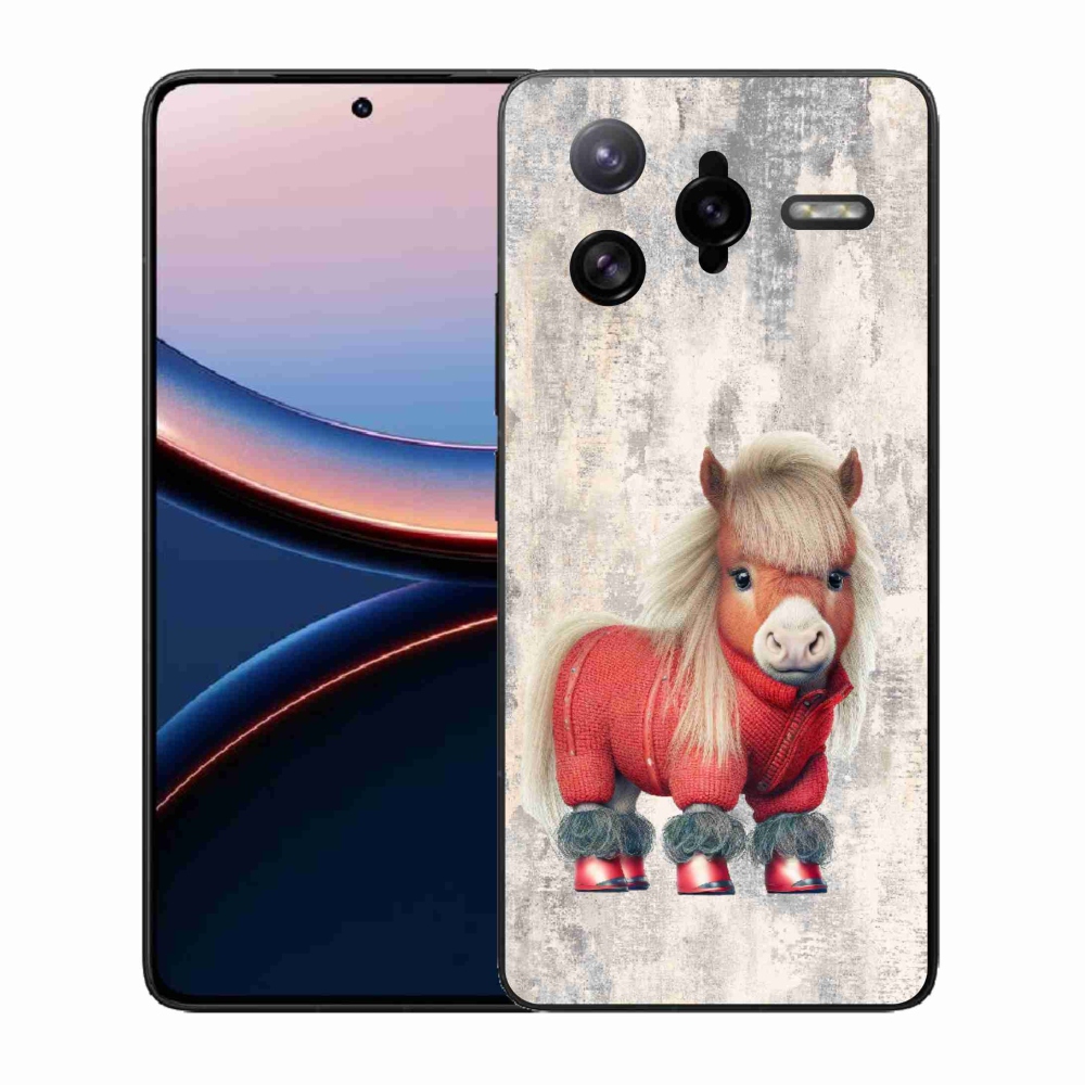 Gél borítás mmCase a Xiaomi Poco F7 Ultra számára - póni pulóverben