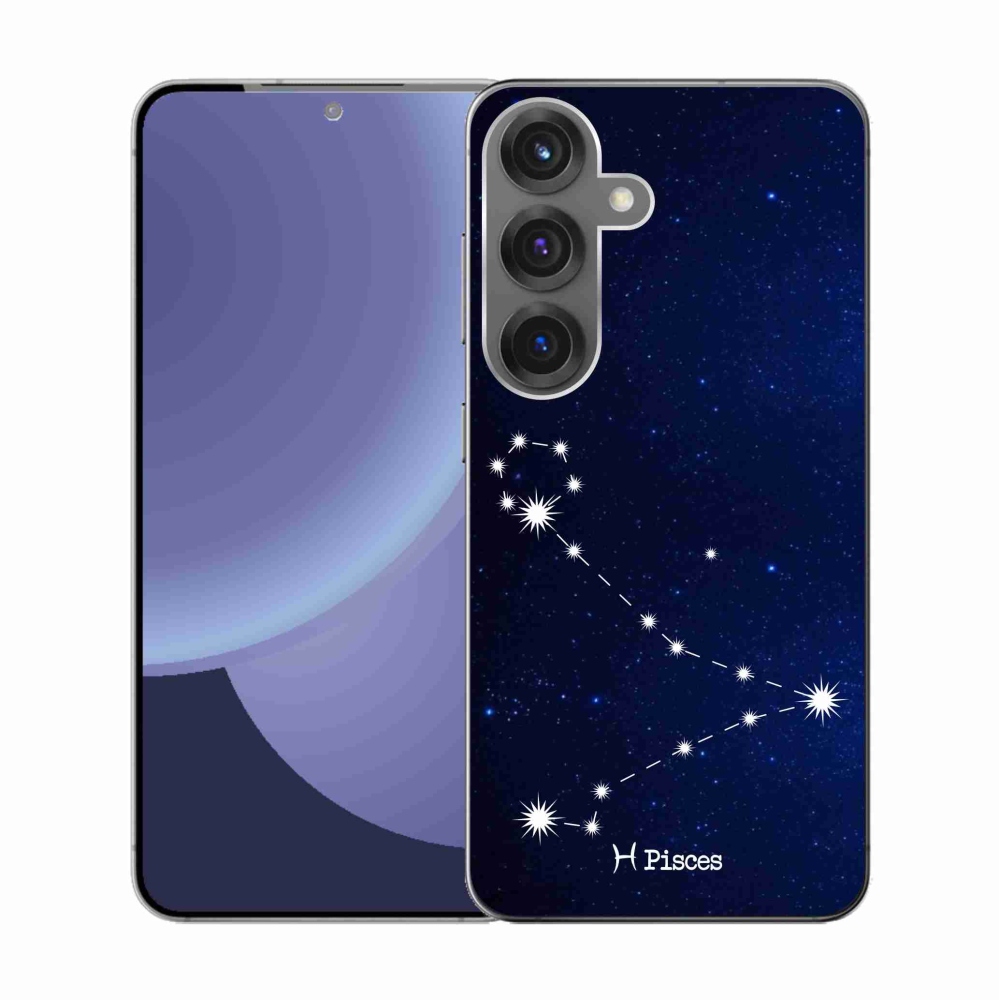 Gél borítás mmCase Samsung Galaxy S25 készülékhez - csillagkép Halak