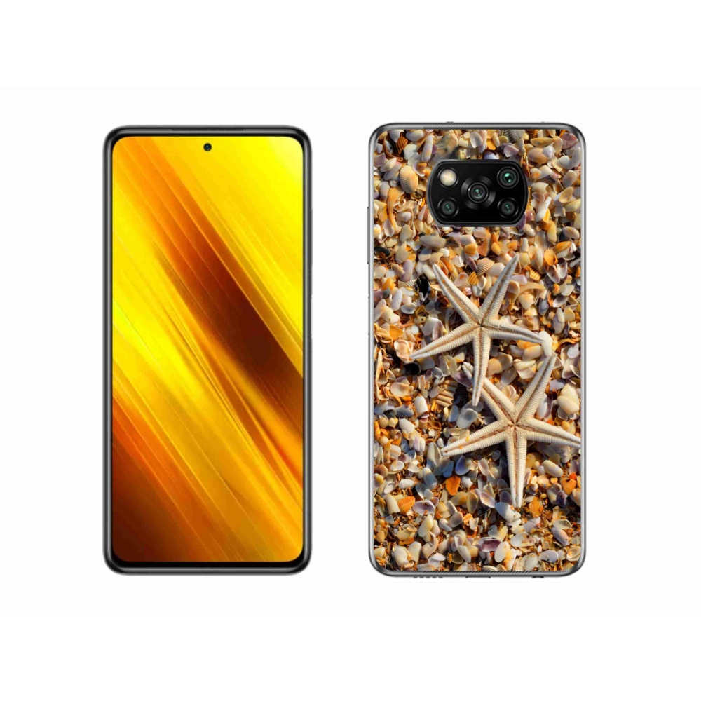 Gél borítás mmCase a Xiaomi Poco X3-hoz - tengeri csillag