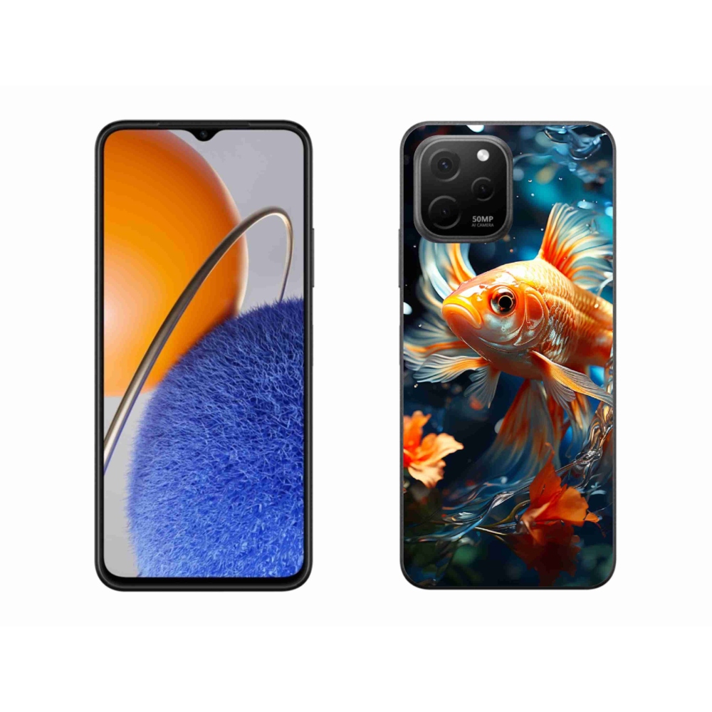 Gél borítás mmCase a Huawei Nova Y61 készülékhez - hal