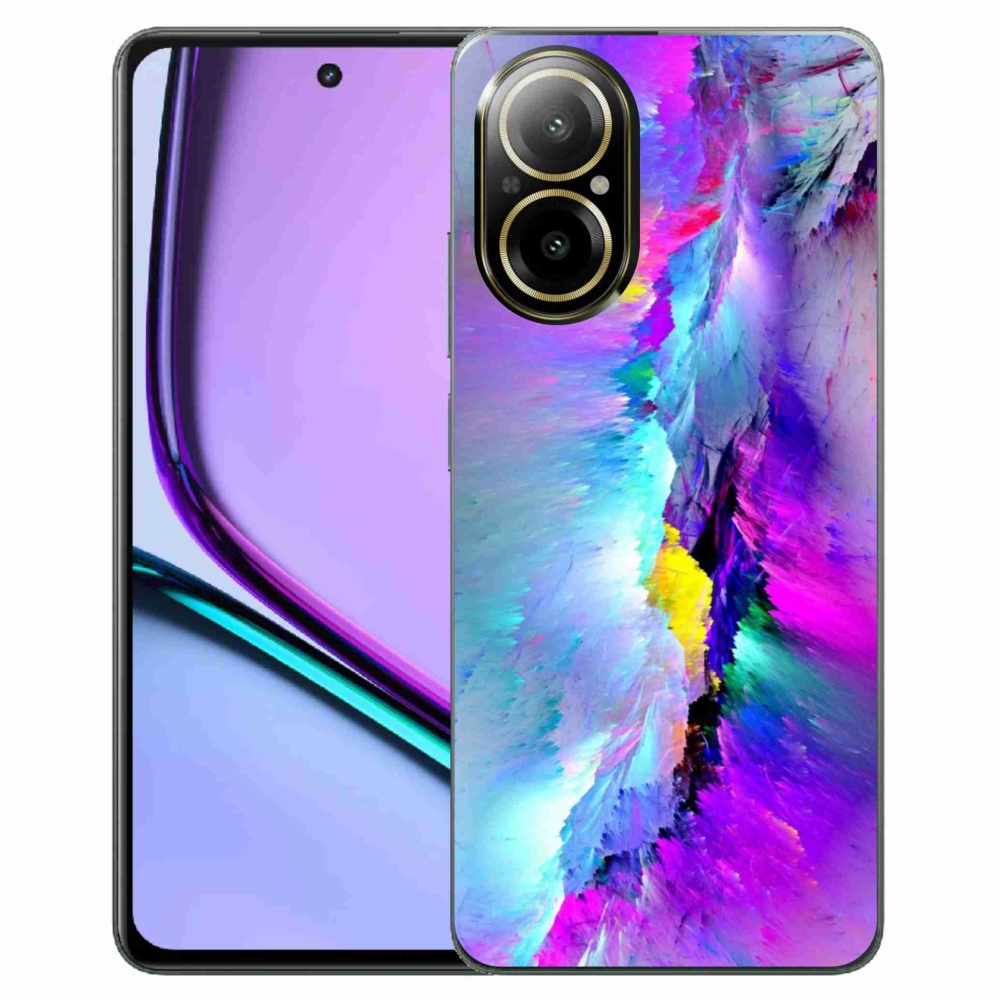 Zselés borítás mmCase a Realme C67 készülékhez - absztrakt