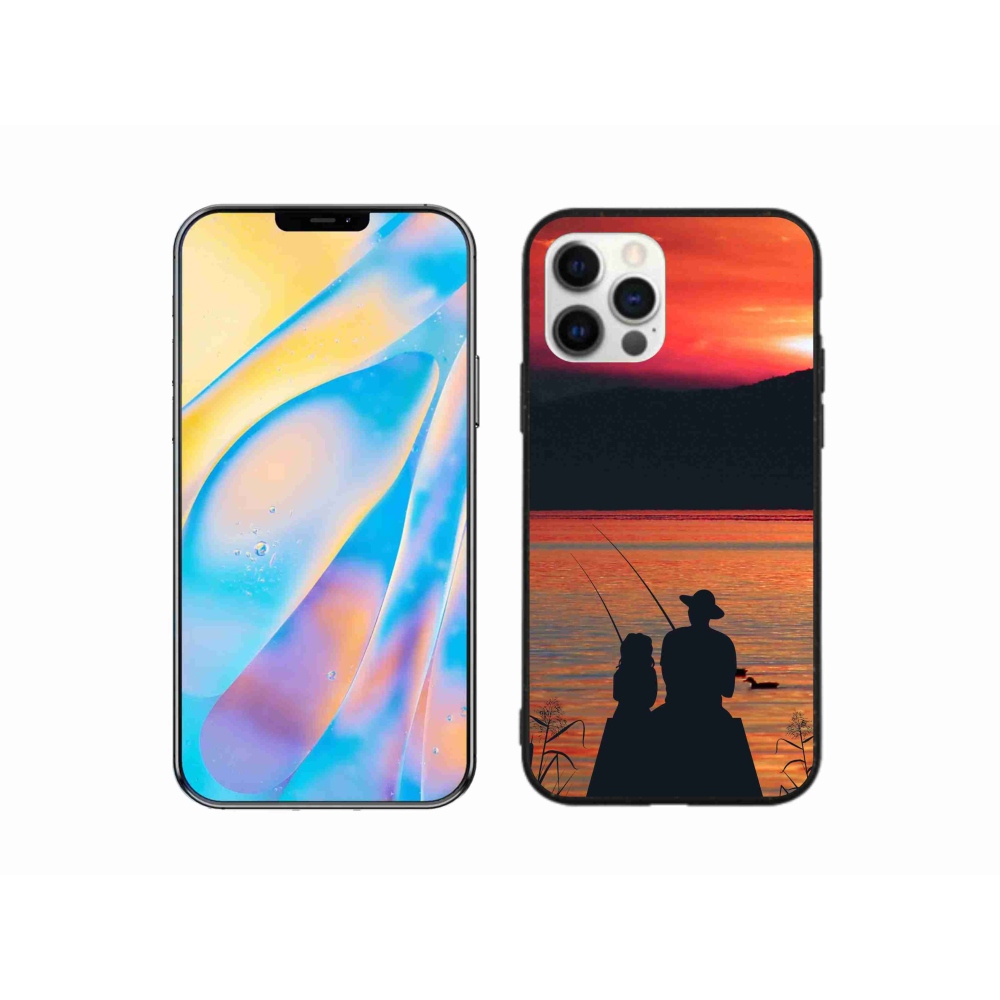Zselés borítás mmCase iPhone 12 készülékhez - halászat 3