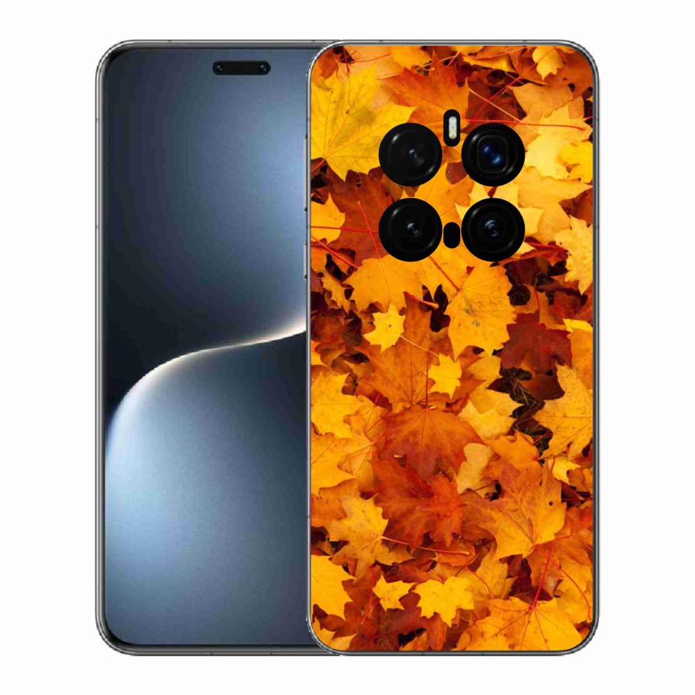 Gél borítás mmCase a Honor Magic 7 Pro 5G készülékhez - juharlevelek