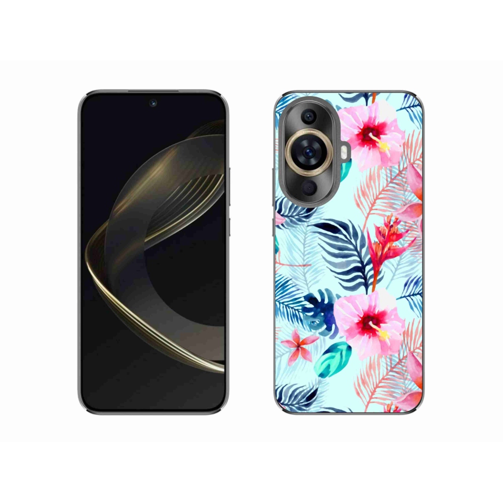 Gél borító mmCase a Huawei Nova 11-hez - virágok