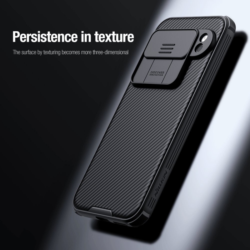 Nillkin CamShield PRO hátlap a Google Pixel 9 Pro XL számára Fekete