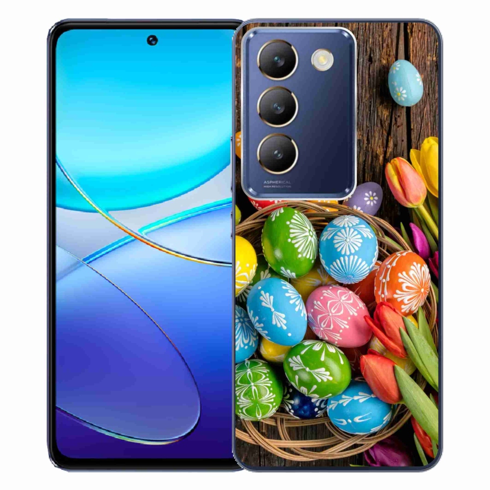 Gél borítás mmCase a Vivo V40 SE 4G/5G készülékhez - Húsvéti tojás