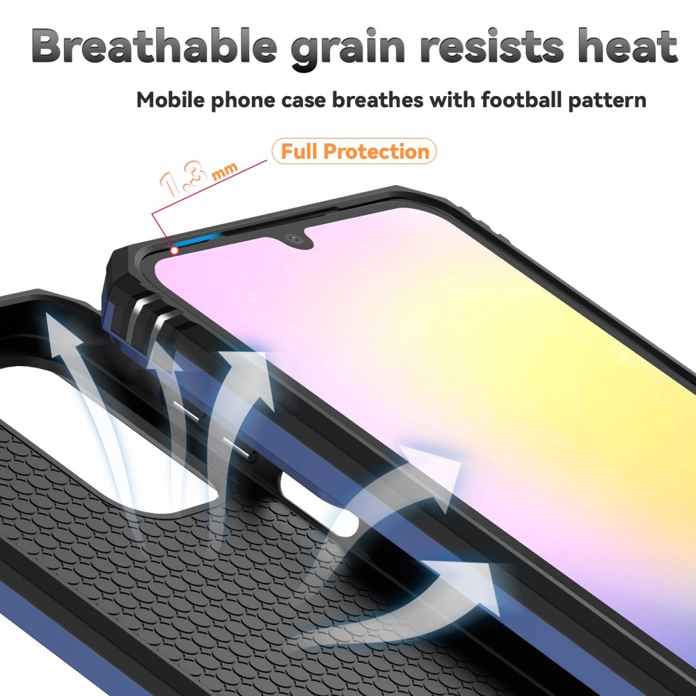 Gyűrűálló borítás Samsung Galaxy A26 5G készülékhez - kék