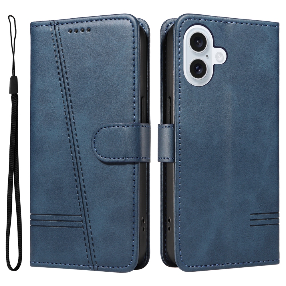 Póló alakú könyvtáska iPhone 17 készülékhez - kék