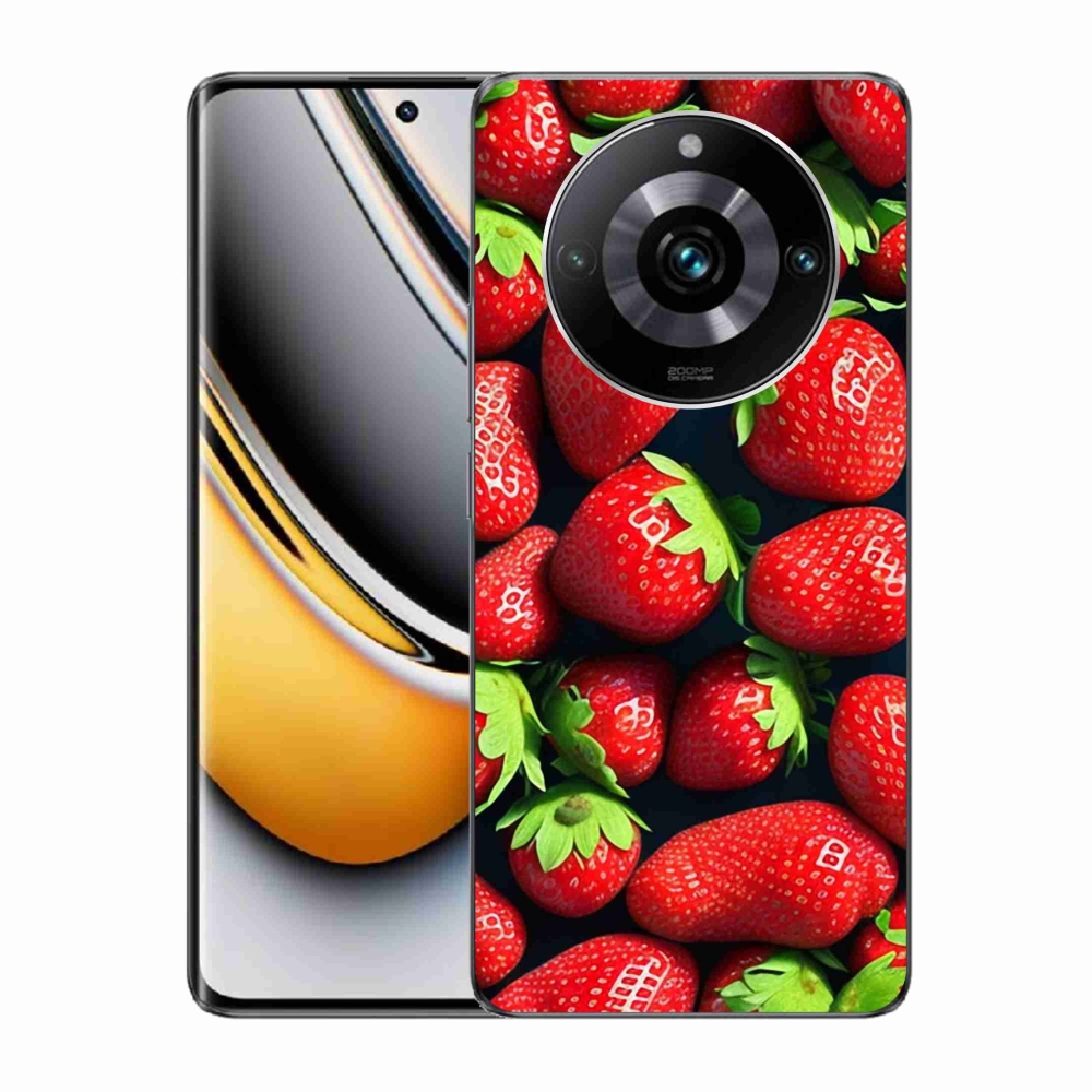 Gél védőburkolat mmCase a Realme 11 Pro/11 Pro+ készülékhez - eper