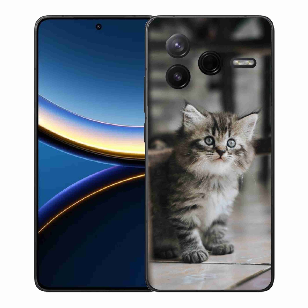 Gél borítás mmCase a Xiaomi Poco F7 Pro számára - cica