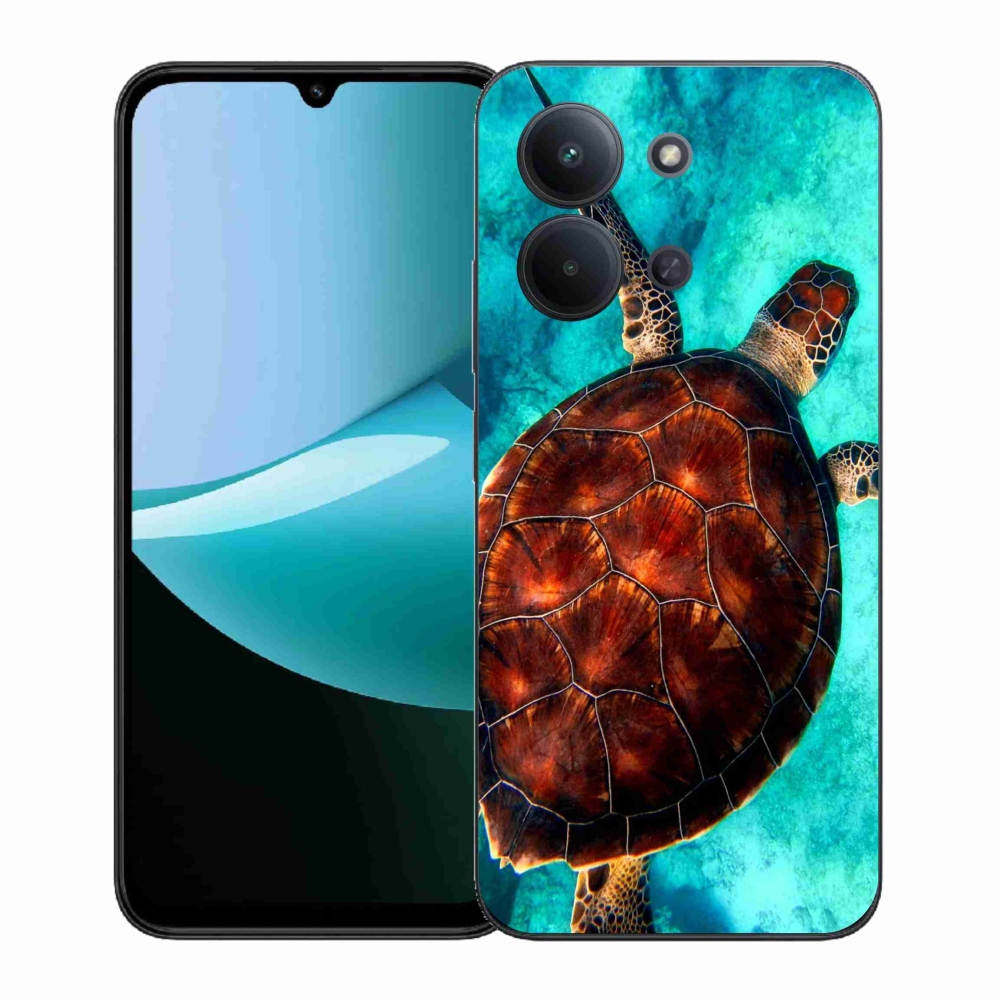 Gél borítás mmCase a Xiaomi Redmi 15C 4G (171mm)/Poco C85 4G (171mm) - teknősbéka