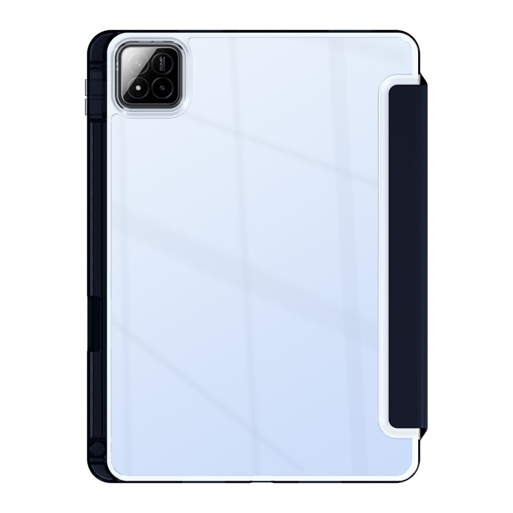 Origami intelligens pozicionáló tok Xiaomi Pad 7/7 Pro táblagéphez - sötétkék