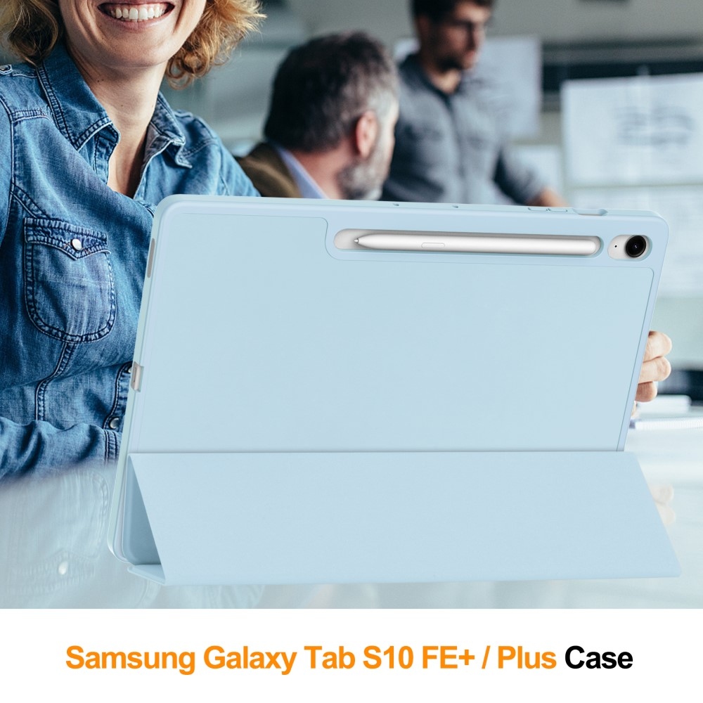 tokok okos záró tok Samsung Galaxy Tab S10 FE+ - világoskék