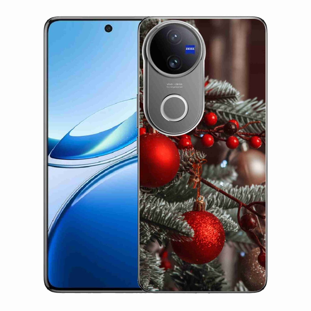 Gél borítás mmCase a Vivo V50 5G készülékhez - karácsonyi dekorációk 2