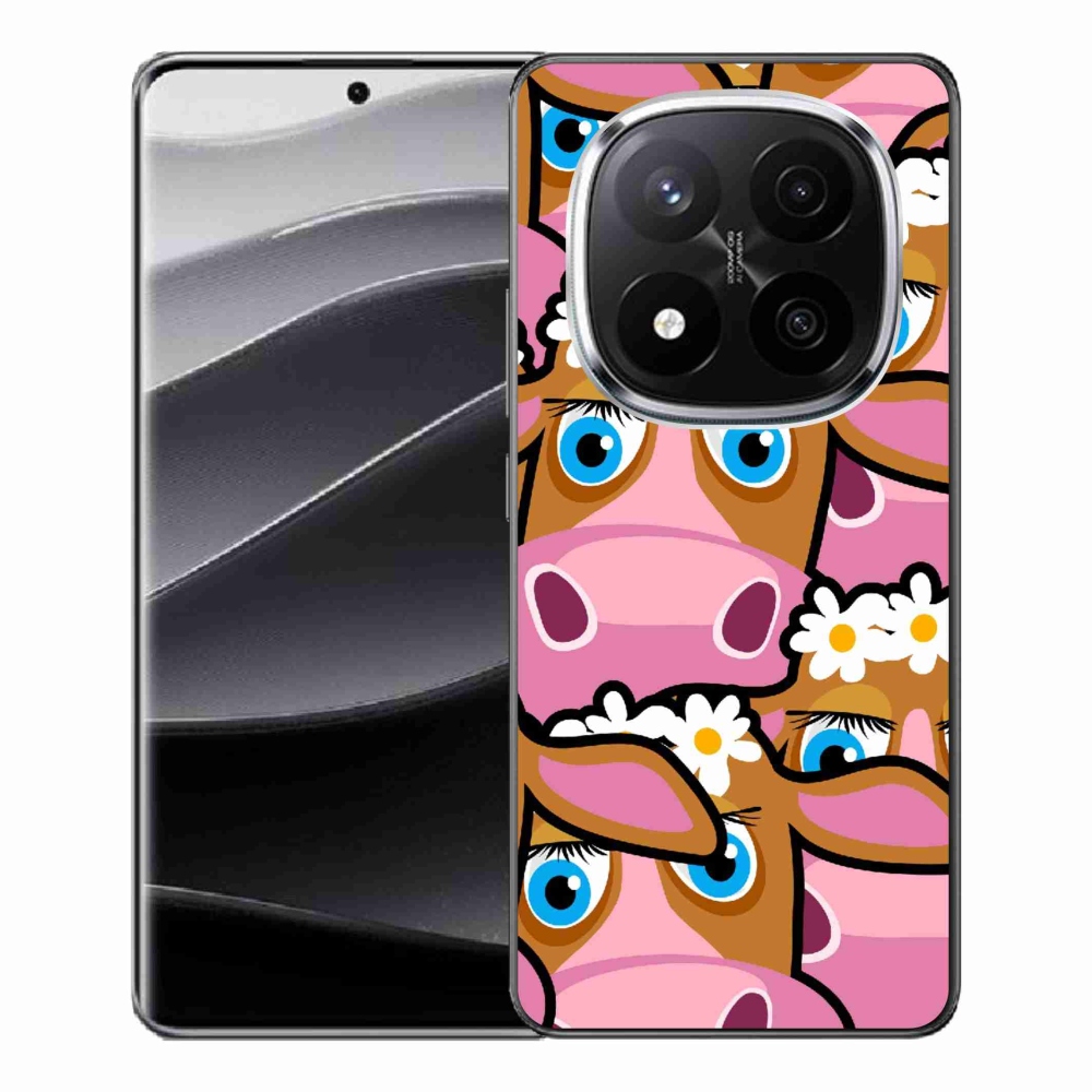 Gél borítás mmCase a Xiaomi Redmi Note 14 Pro+ 5G - karikatúra tehenekhez