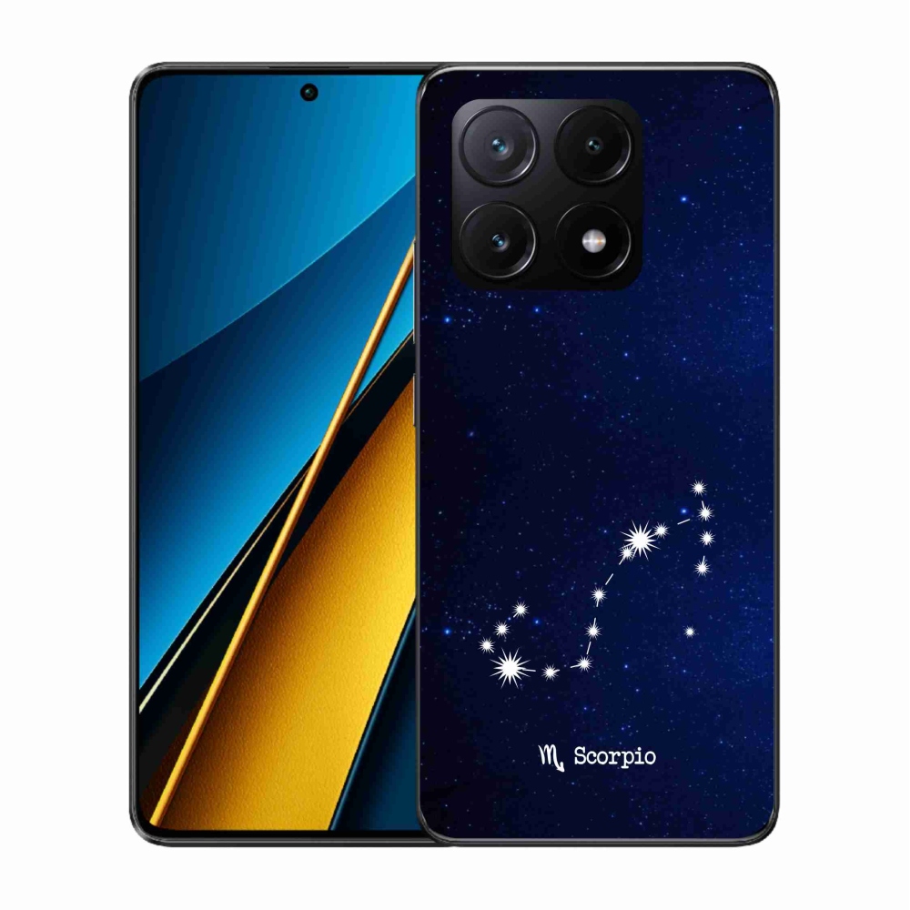Gél borítás mmCase a Xiaomi Poco X6 Pro 5G számára - Skorpió csillagkép