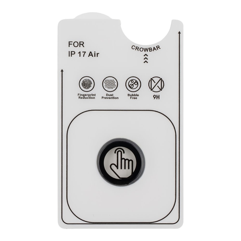 Csomagolás:ME lencsevédő Apple iPhone 17 Air ezüsthöz