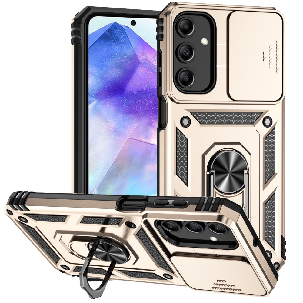 Csúszásálló borítás Samsung Galaxy A35 5G készülékhez - arany színben