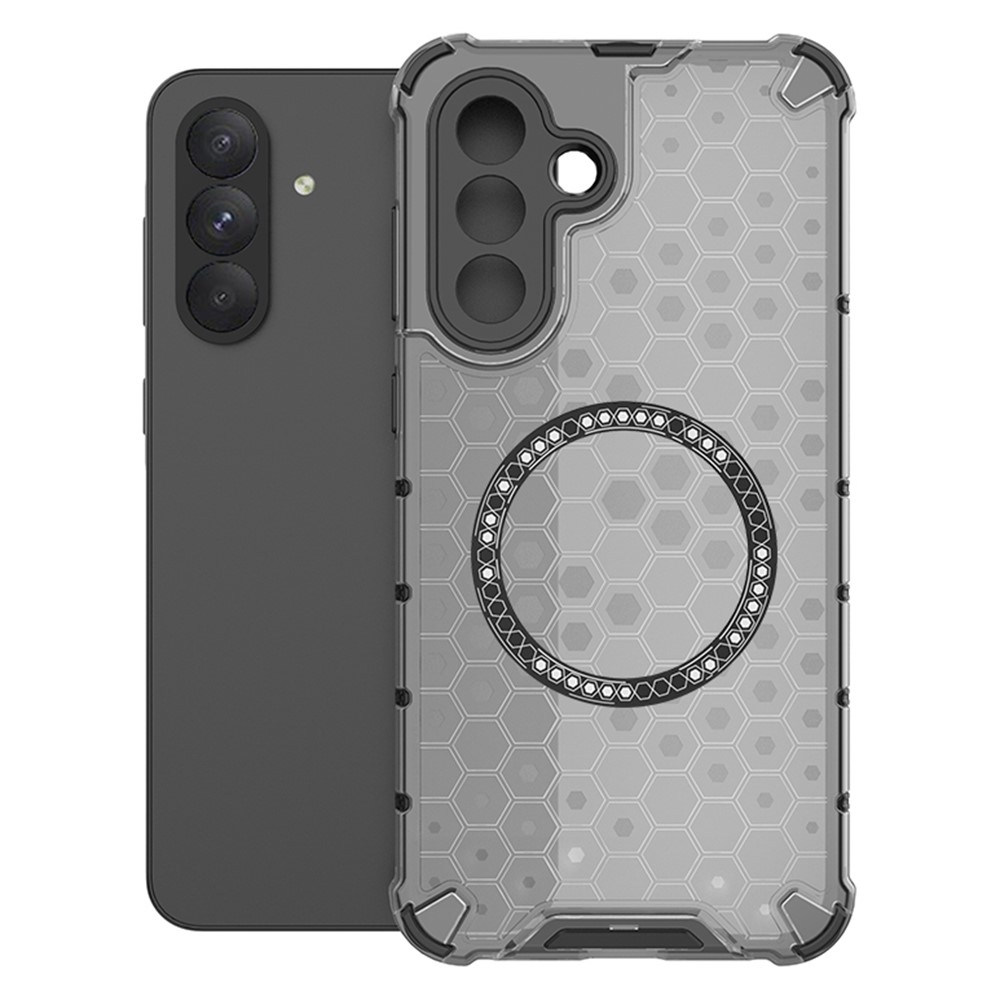 Mézédes tartós védőburkolat MagSafe-rel Samsung Galaxy A26 5G - szürke