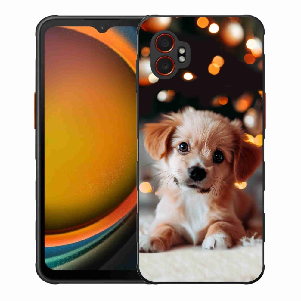 Zselés borítás mmCase Samsung Galaxy Xcover 7 Pro - kölyökkutyakékhez