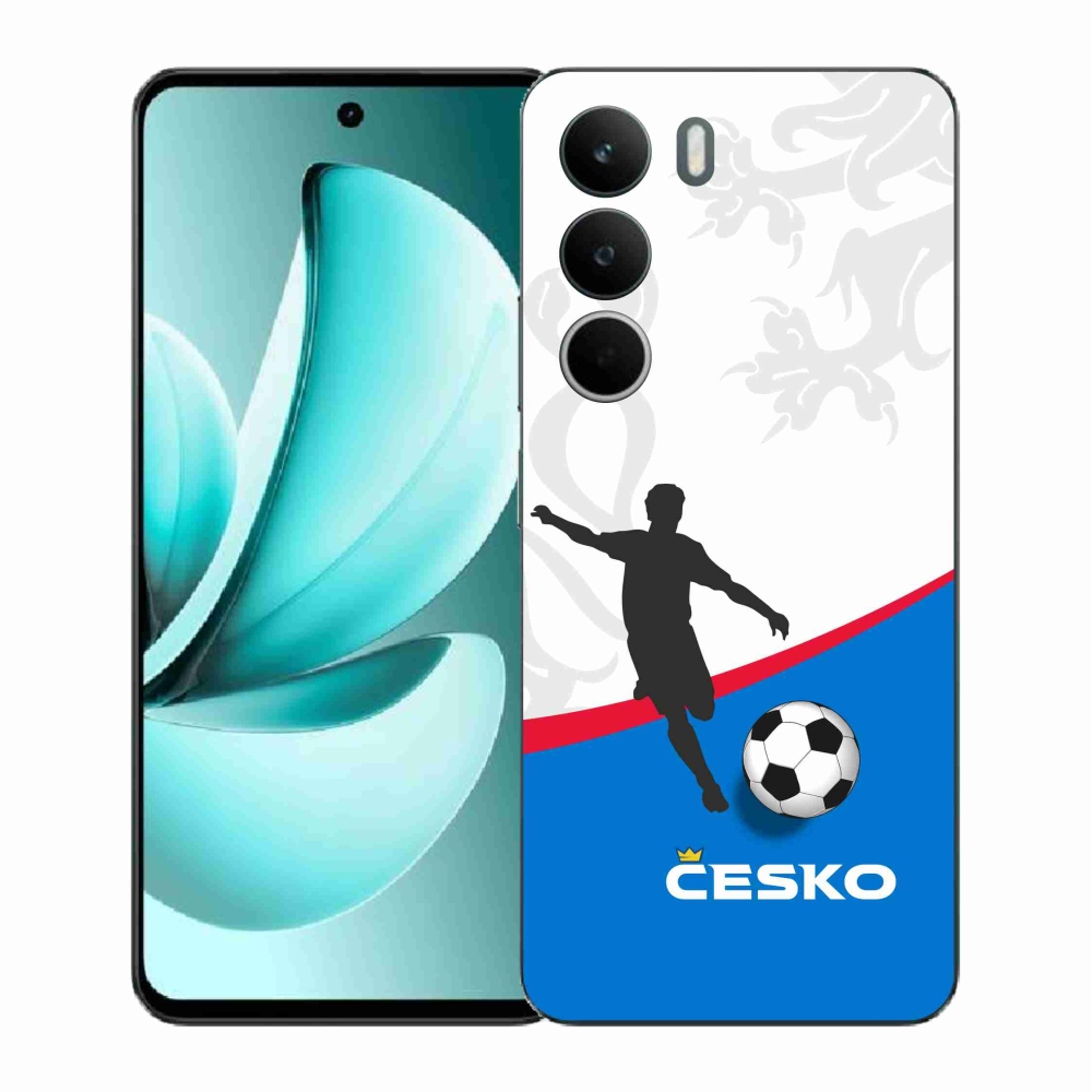 Gél borítás mmCase a Realme C71-hez - futball Csehország 1