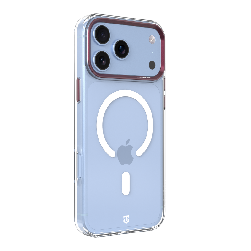 Tactical MagForce 2.0 tok az Apple iPhone 17 Pro Max/18 Pro Max készülékekhez, bordó színben